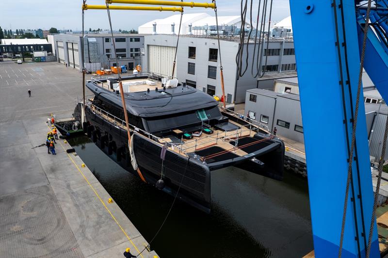 Sunreef 100 Eco launch - photo © Sunreef Yachts