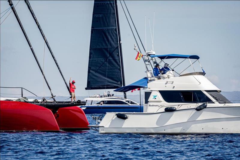 Punta Figuera on Multihull Cup Day 3 - Tough decision making for the Race Committee - photo © Sailing Energy