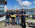 Everyone's a winner (l-r) Stuart Ede, Gareth Ede, George Evans and John Terry show off their trophies &copy; Margaret Evans