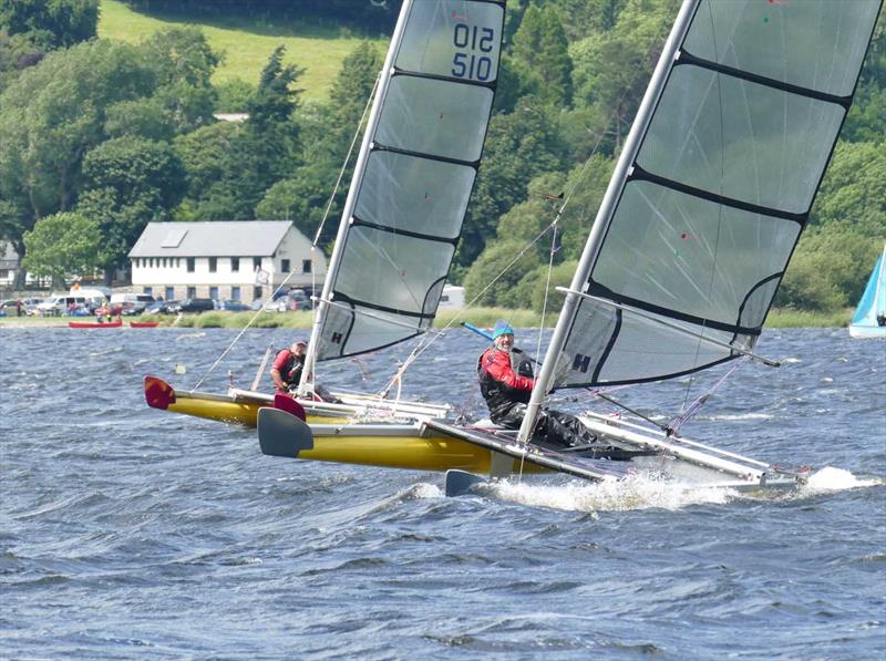 Catapults at Bala - photo © John Hunter