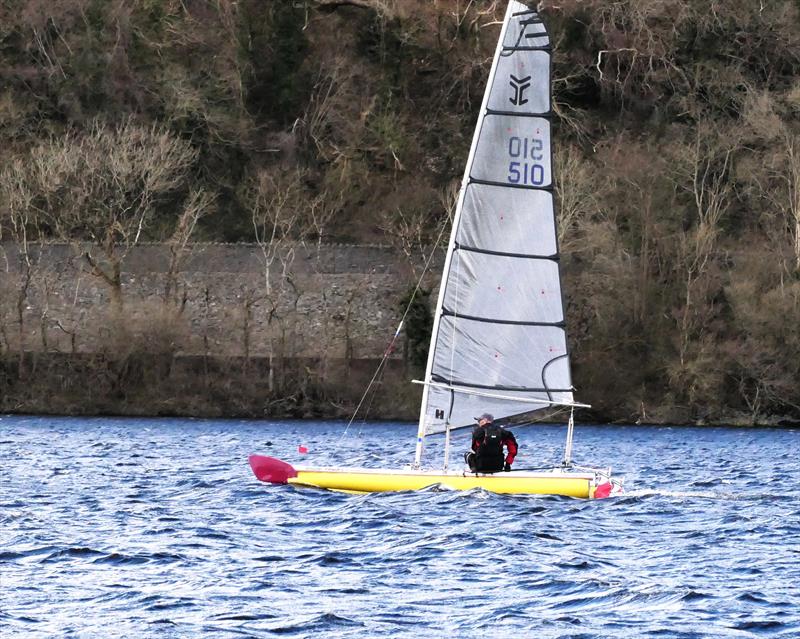 Bala Sailing Club Easter Regatta 2024 photo copyright John Hunter taken at Bala Sailing Club and featuring the Catapult class