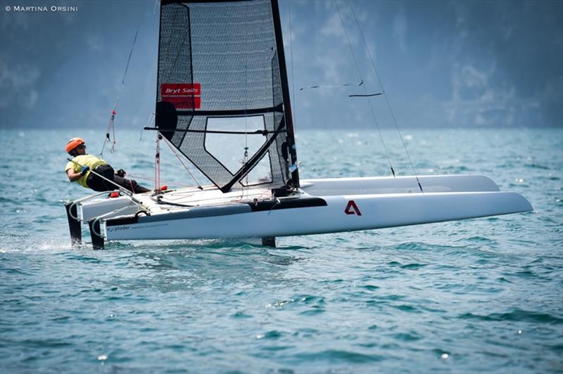 Foiling Week photo copyright Martina Orsini taken at Woollahra Sailing Club and featuring the C Class Cat class