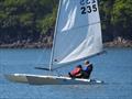 Special merit award winner, Zoe McPartlin and “Buddy`, coach and husband perched on the side seat throughout the Challenger Scottish Championship