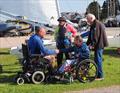One of the special highlights, making new friends and renewing longstanding ones during the Challenger Scottish Championship