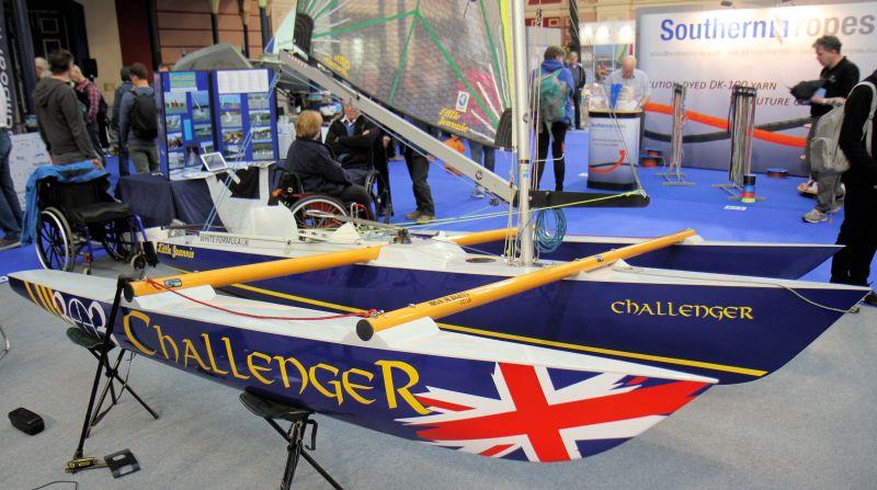 Challenger trimaran at the RYA Suzuki Dinghy Show - photo © Mark Jardine / YachtsandYachting.com