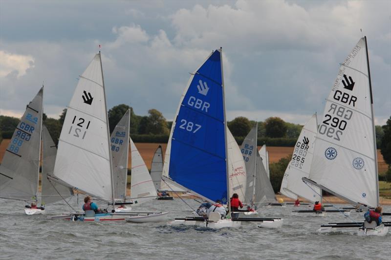 RYA Sailability Multiclass Regatta photo copyright RYA taken at Rutland Sailing Club and featuring the Challenger class