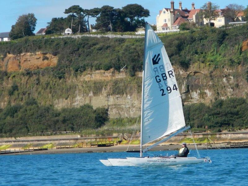 Sandown Regatta 2017 photo copyright Heather Knowles & Yvonne Pike taken at Shanklin Sailing Club and featuring the Challenger class