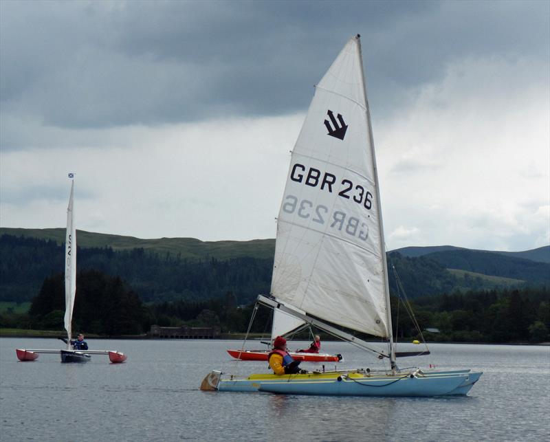 Sailability Scotland SCIO T3 Challenger Open at Loch Venachar photo copyright Dik Toulson taken at Loch Venachar Sailing Club and featuring the Challenger class