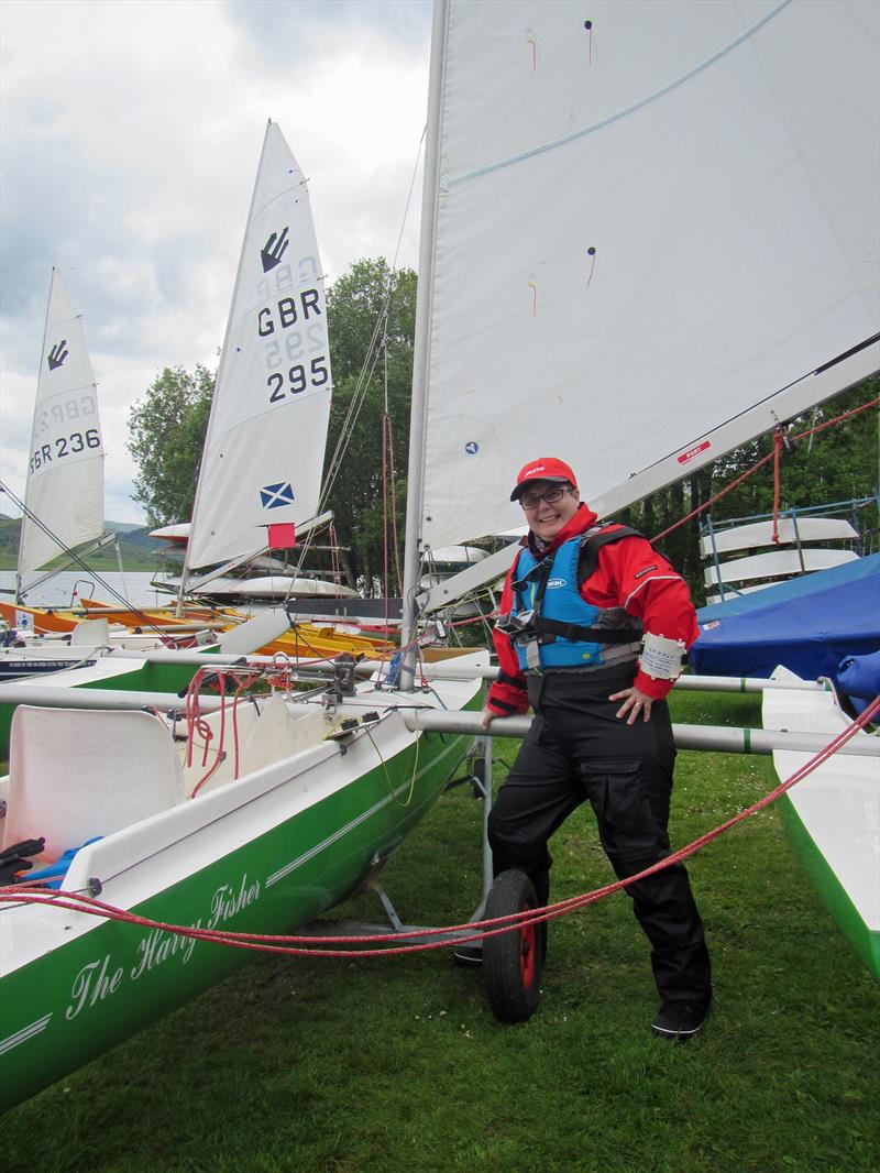 Sailability Scotland SCIO T3 Challenger Open at Loch Venachar photo copyright Dik Toulson taken at Loch Venachar Sailing Club and featuring the Challenger class