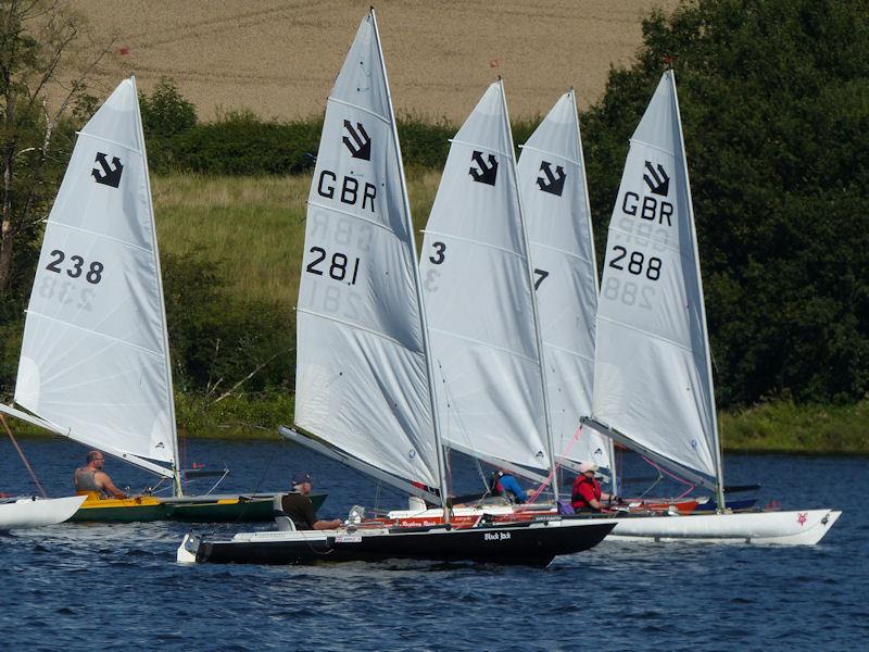 English Challenger Championships at Ogston photo copyright Richard Johnson taken at Ogston Sailing Club and featuring the Challenger class