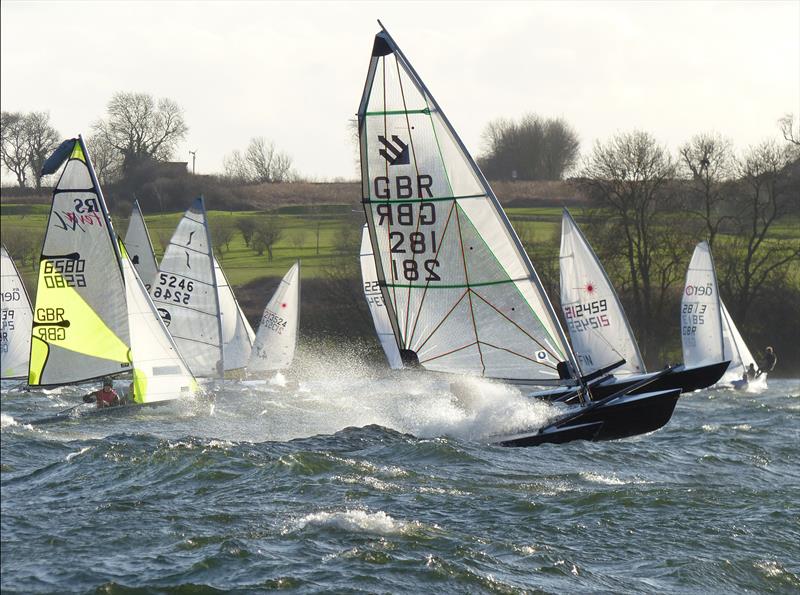 Challengers at the 2020 Tiger Trophy photo copyright Richard Johnson taken at Rutland Sailing Club and featuring the Challenger class