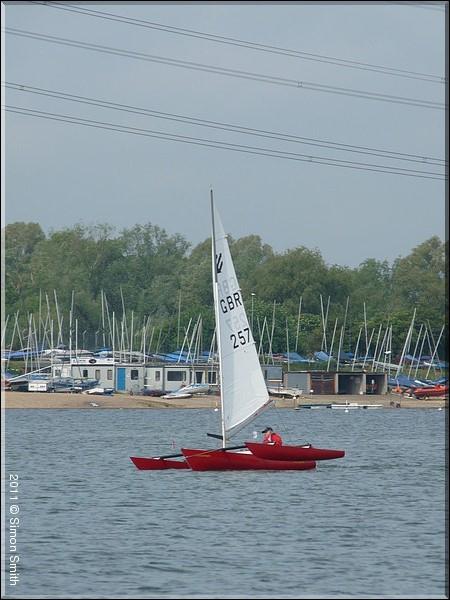  Challenger Sailability Open at Burghfield photo copyright Simon Smith taken at Burghfield Sailing Club and featuring the Challenger class