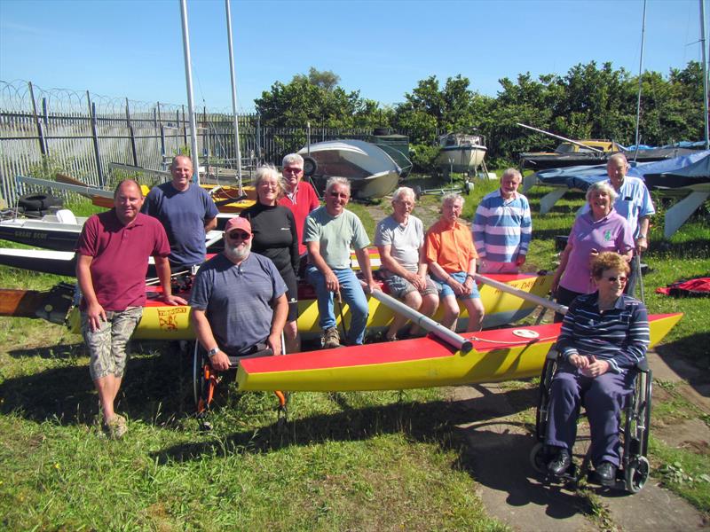 Sailability Scotland SCIO sails into a new home with Monklands Sailing Club photo copyright Dik Toulson taken at Monklands Sailing Club and featuring the Challenger class