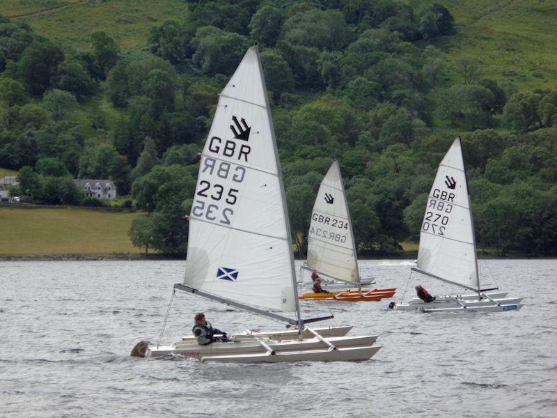 Sailability Scotland Challenger Traveller 4 at Loch Earn photo copyright Marion Edwards taken at Loch Earn Sailing Club and featuring the Challenger class