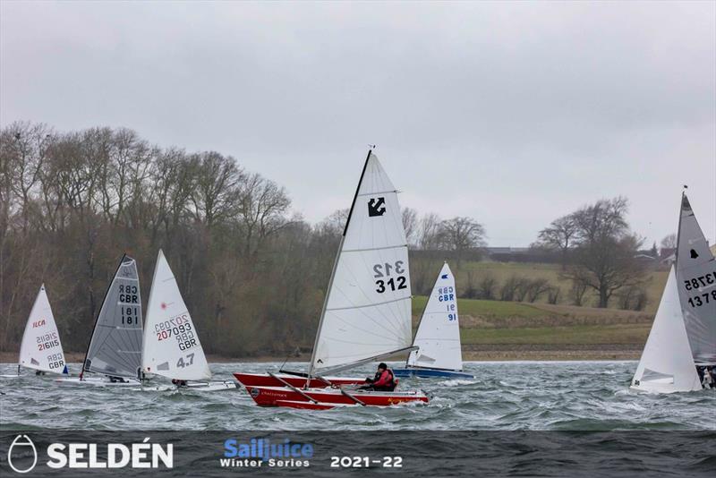 A windy Tiger Trophy at Rutland Water photo copyright Tim Olin / www.olinphoto.co.uk taken at Rutland Sailing Club and featuring the Challenger class