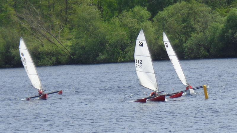 Burghfield Challenger Open 2022 photo copyright Marion Edwards taken at Burghfield Sailing Club and featuring the Challenger class