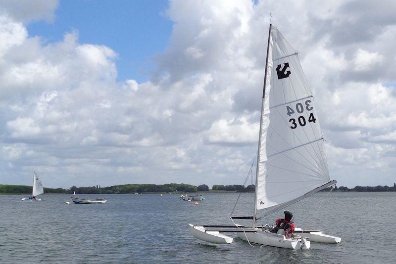 Challenger English National Championships at Grafham photo copyright Marcia Carpenter taken at Grafham Water Sailing Club and featuring the Challenger class