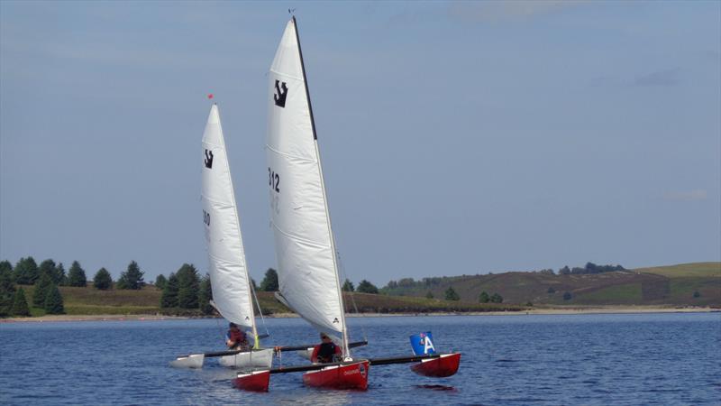 Welsh Open Challenger Championship photo copyright Marion Edwards taken at Llyn Brenig Sailing Club and featuring the Challenger class