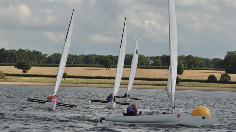 UK Challenger Championships 2022 at Rutland photo copyright Jon Williams taken at Rutland Sailing Club and featuring the Challenger class