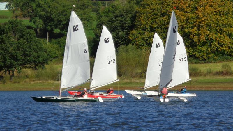 General Handicap and Challenger open meeting at Ogston photo copyright Marion Edwards taken at Ogston Sailing Club and featuring the Challenger class