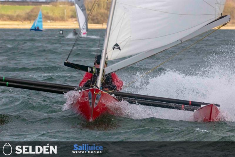 Seldén SailJuice Winter Series photo copyright Tim Olin / www.olinphoto.co.uk taken at Draycote Water Sailing Club and featuring the Challenger class