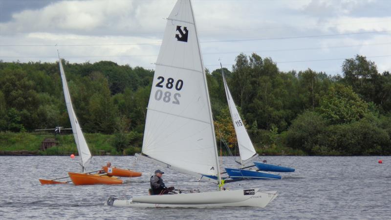 WISH SC Open Challenger Event photo copyright Marion Edwards taken at Wigan and St Helens Sailing Club and featuring the Challenger class