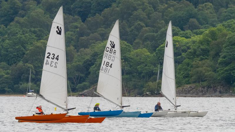 Sailability Scotland's Challenger Travellers at Loch Earn - photo © Stephen Phillips