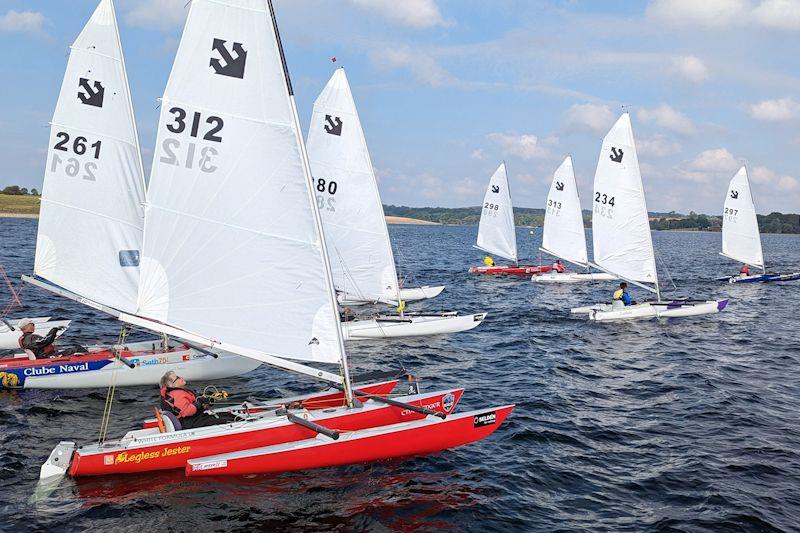 UK Open Challenger Championships 2023 at Rutland photo copyright Andy Foulsham taken at Rutland Sailing Club and featuring the Challenger class