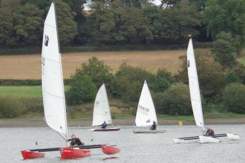 Ogston Handicap and Challenger Open photo copyright Marion Edwards taken at Ogston Sailing Club and featuring the Challenger class