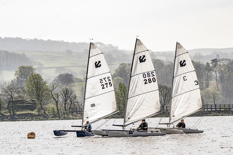 Sailability Scotland Challenger Travellers Series event 1 at Castle Semple photo copyright Joe Reilly taken at Castle Semple Sailing Club and featuring the Challenger class