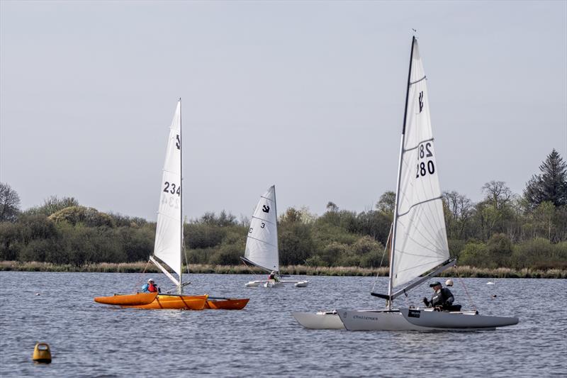 Sailability Scotland Challenger Travellers Series event 1 at Castle Semple photo copyright Joe Reilly taken at Castle Semple Sailing Club and featuring the Challenger class