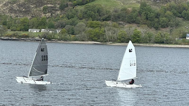 Challenger Travellers at Lochaber photo copyright Karen Dean taken at Lochaber Yacht Club and featuring the Challenger class