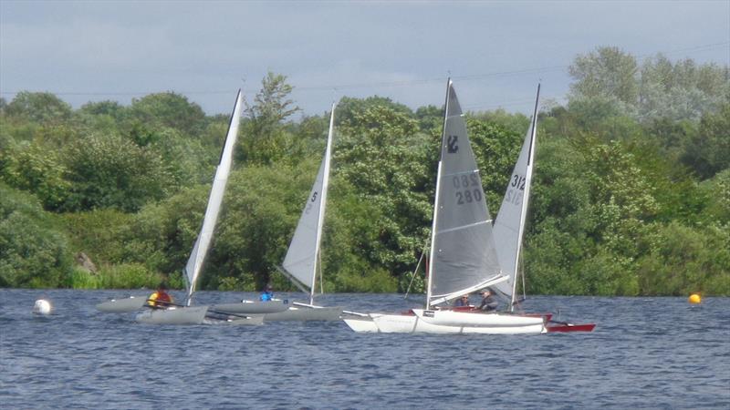 Challenger Open at WiSH SC photo copyright Marion Edwards taken at Wigan and St Helens Sailing Club and featuring the Challenger class