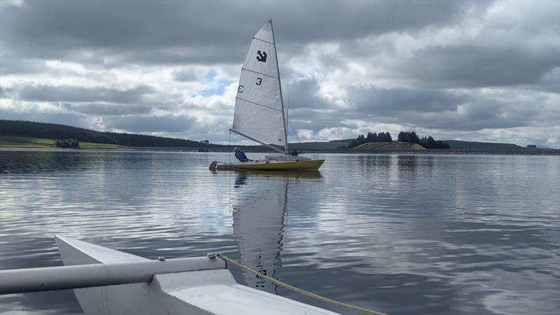 Welsh Open Challenger Championship at Llyn Brenig Sailing Club photo copyright Mike O'Connor taken at Llyn Brenig Sailing Club and featuring the Challenger class