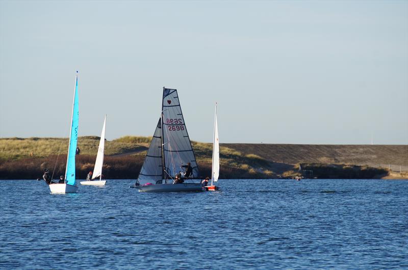 Crosby Hangover Handicap photo copyright Mez Harris taken at Crosby Sailing Club and featuring the Cherub class