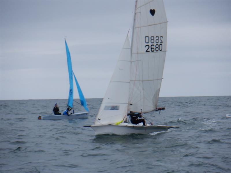 Cherubs at the Filey Regatta photo copyright Roger Nunn taken at Filey Sailing Club and featuring the Cherub class