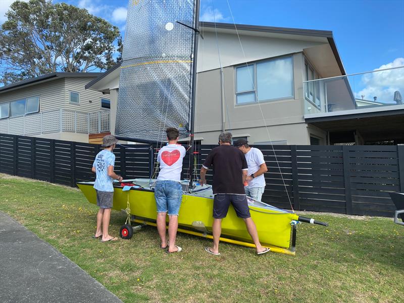 Northland Cherub Championships - Algies Bay - January 2022 photo copyright NZ Cherub taken at  and featuring the Cherub class