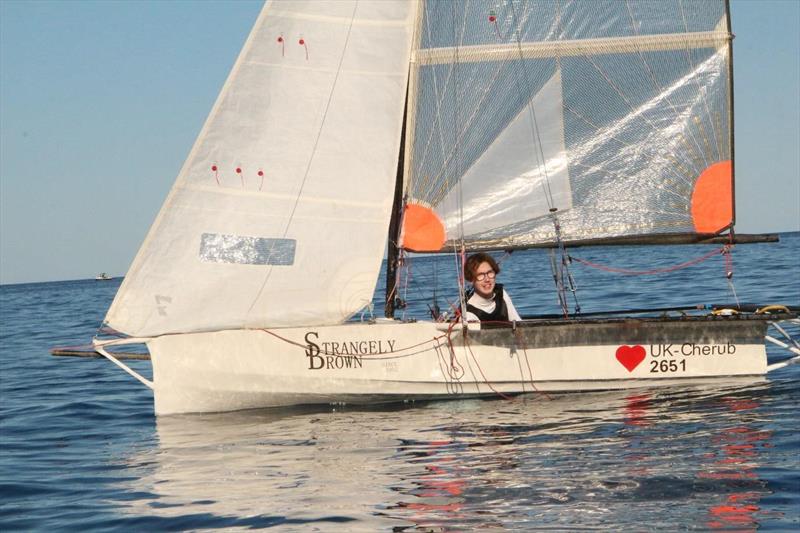 Riviera Cherub blast in Monaco photo copyright Roland Trim taken at Yacht Club de Monaco and featuring the Cherub class