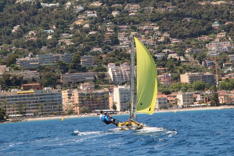 Riviera Cherub blast in Monaco photo copyright Roland Trim taken at Yacht Club de Monaco and featuring the Cherub class