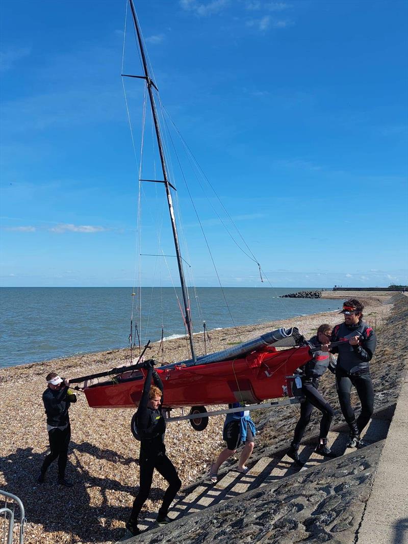 Sheppey Cherub Open photo copyright Nick Pratt taken at Isle of Sheppey Sailing Club and featuring the Cherub class