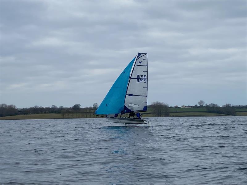 Rutland Skiff Open 2023 photo copyright James Sainsbury taken at Rutland Sailing Club and featuring the Cherub class