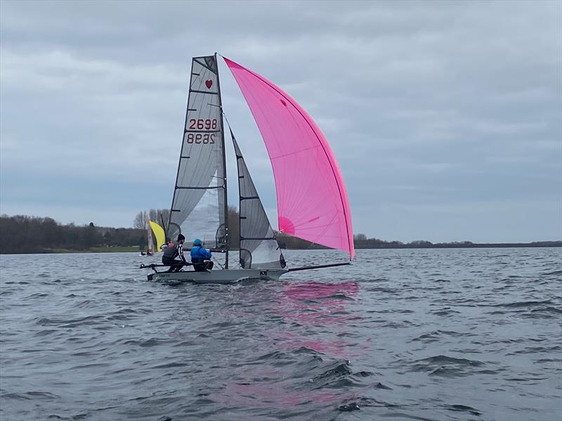 Rutland Skiff Open 2023 photo copyright James Sainsbury taken at Rutland Sailing Club and featuring the Cherub class