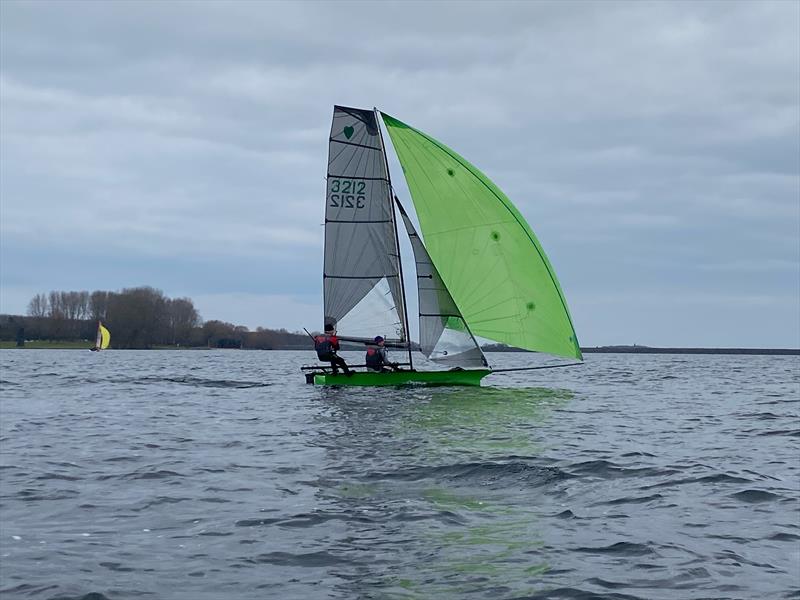 Rutland Skiff Open 2023 photo copyright James Sainsbury taken at Rutland Sailing Club and featuring the Cherub class