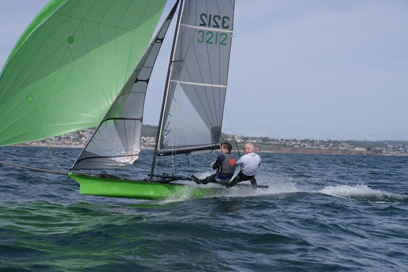 Cherub Nationals 2025 at Paignton photo copyright Richard Bowers Photography taken at Paignton Sailing Club and featuring the Cherub class
