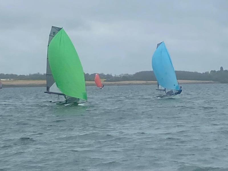 Cherubs racing at Grafham Water Sailing Club- photo copyright Martyn Denchfield taken at Grafham Water Sailing Club and featuring the Cherub class