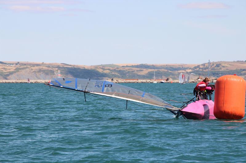 Cherub UK Nationals at Castle Cove photo copyright Aiden Alderson taken at Castle Cove Sailing Club and featuring the Cherub class