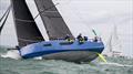 A Class40 heads out for the Fastnet Rock - 2025 Rolex Fastnet Race, Cowes, Isle Wight - July 2025 &copy; Richard Gladwell - Sail-World.com/nz