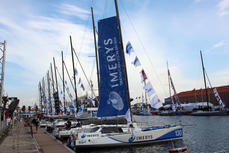 Transat Jacques Vabre Le Havre race village photo copyright www.philsharpracing.com taken at  and featuring the Class 40 class