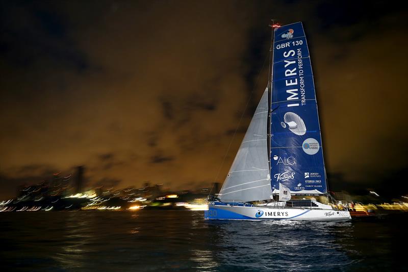 Phil Sharp and Pablo Santurde on Imerys Clean Energy finish 3rd in the Class 40s in the Transat Jacques Vabre 2017 photo copyright Jean-Marie Liot / ALeA / TJV taken at  and featuring the Class 40 class