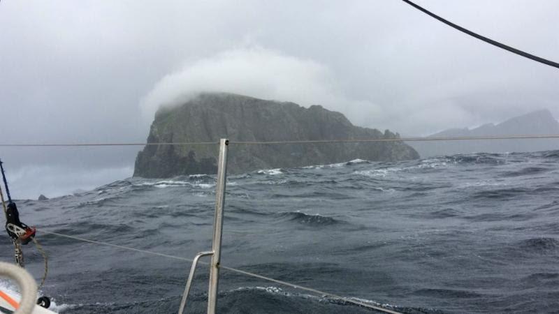 Muckle Flugga from Elin Haf Davies, Chris Frost and Pip Hare's Class40 - photo © Aparito